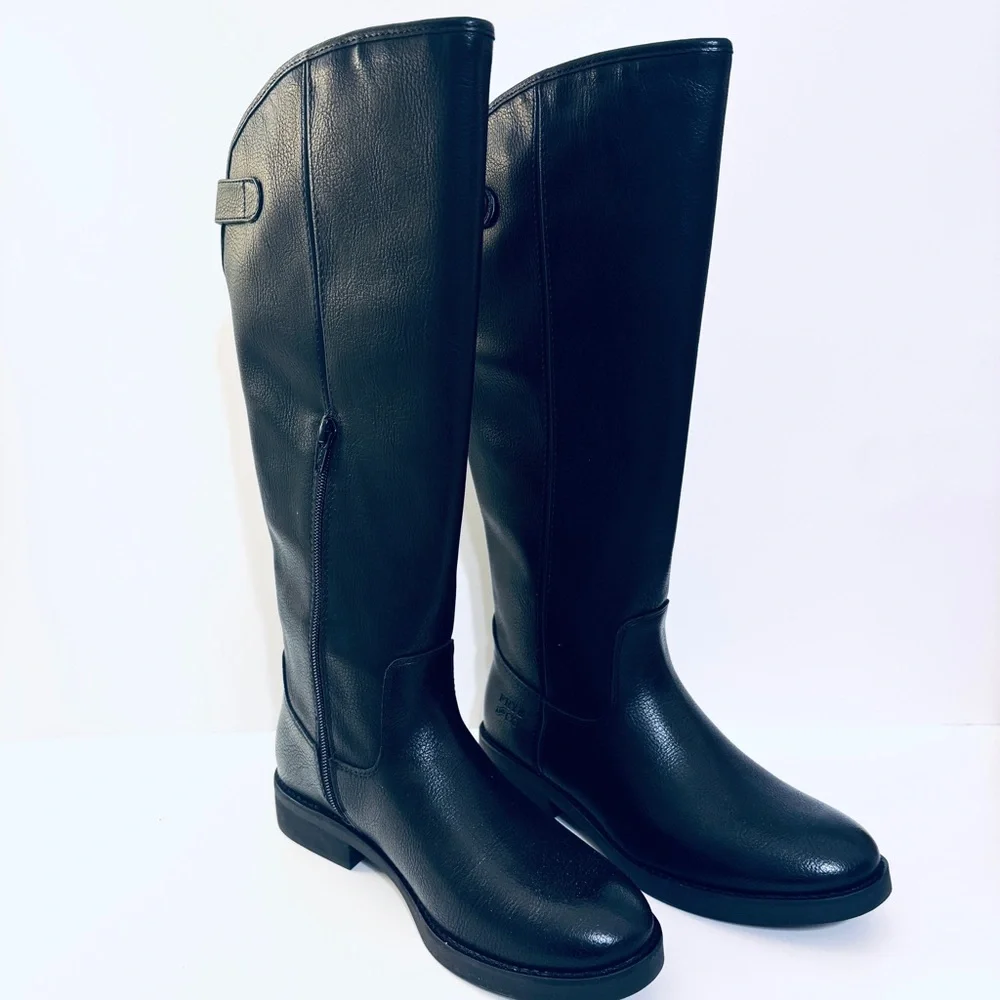 FRYE AND CO. Women's Kellie Button Tall Knee High Black Boot Sz 7 - Picture 11 of 15